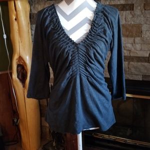 Anthropologie Scrunchy top